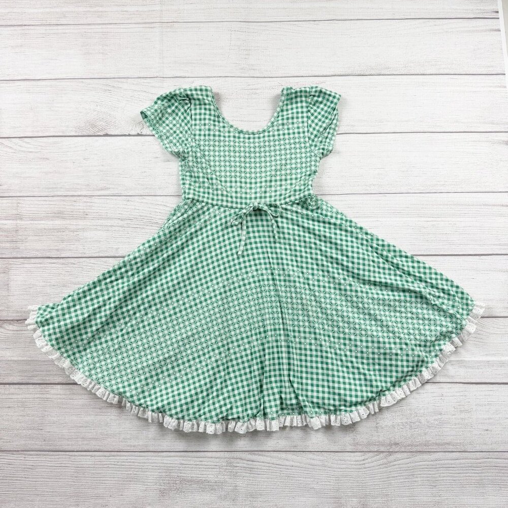 Omi Jo Check Gingham Plaid Dress Outfit
